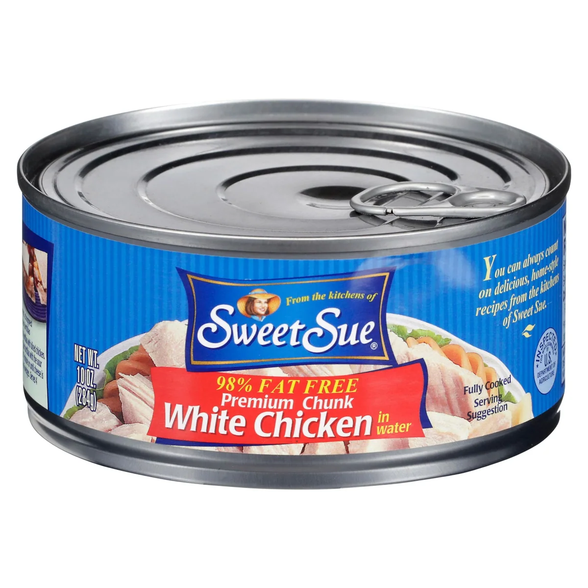 Sweet Sue Chicken Breast in Water, 10 oz Can, single can