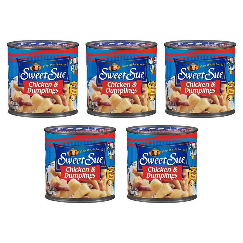Sweet Sue Chicken & Dumplings, 24 oz Can cans